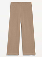 L'image numéro 1 présente Legging à jambe large à taille haute, longueur 3/4