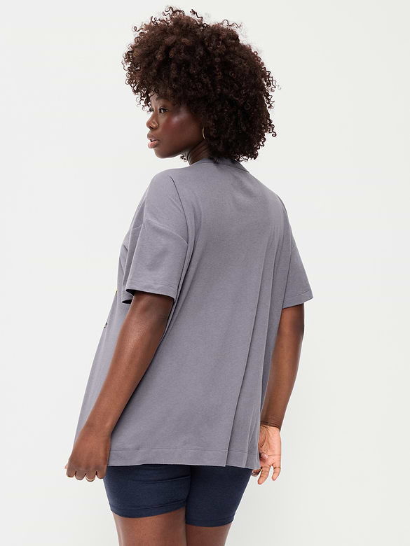 Oversized Graphic Tunic T-Shirt
