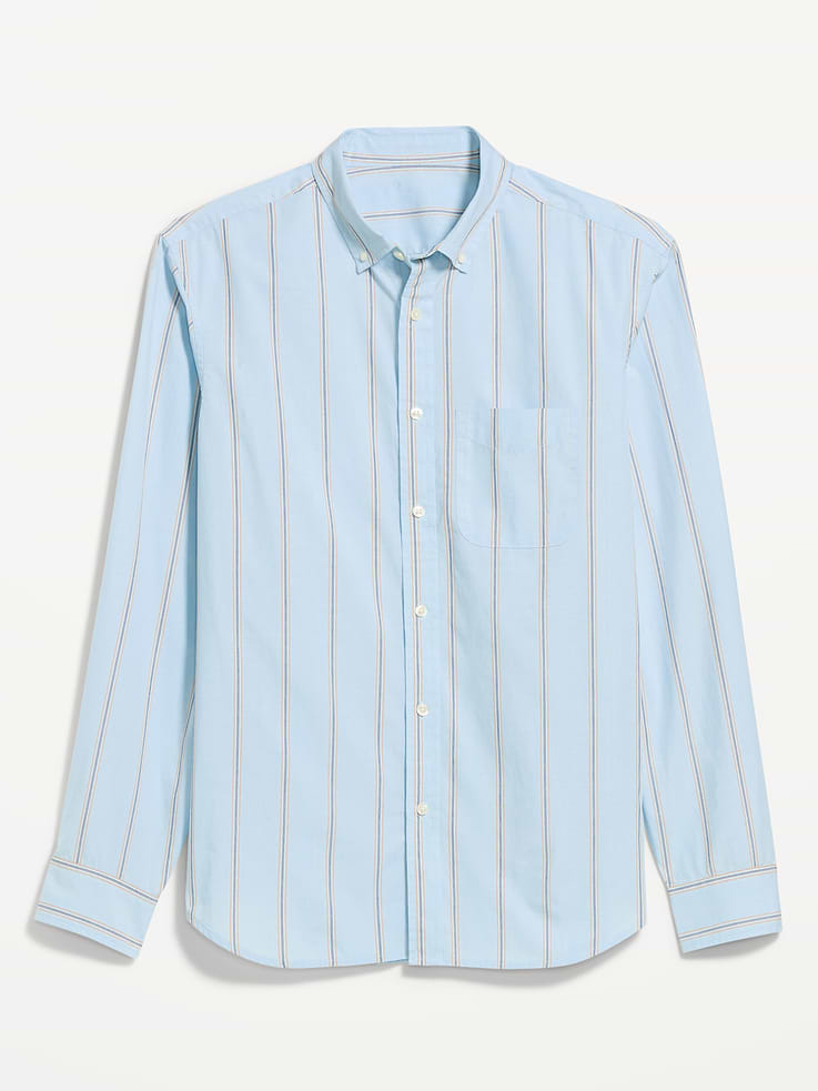 Image number 4 showing, Classic Fit Everyday Striped Poplin Shirt