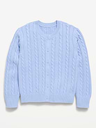Image number 1 showing, Cable-Knit Cardigan Sweater for Girls