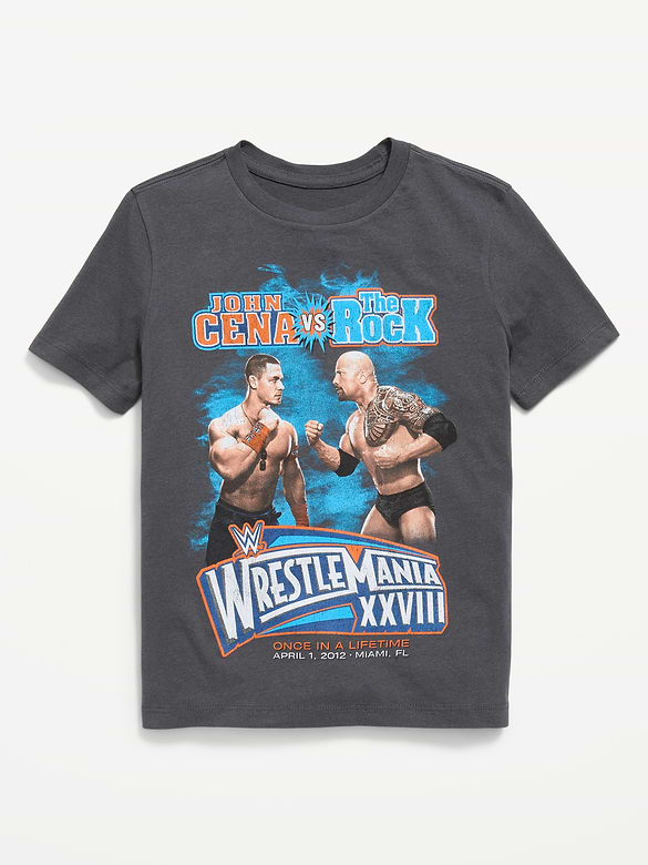WWE® WrestleMania Gender-Neutral Graphic T-Shirt for Kids