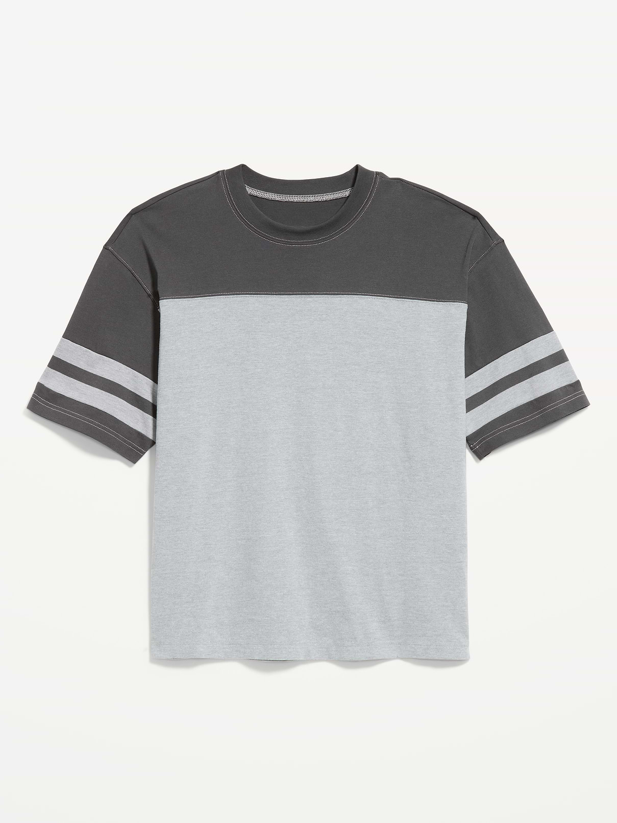Image number 3 showing, Heavyweight Short-Sleeve Football-Style T-Shirt
