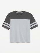 Image number 3 showing, Heavyweight Short-Sleeve Football-Style T-Shirt