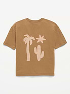 Image number 3 showing, Oversized Short-Sleeve Graphic T-Shirt for Boys