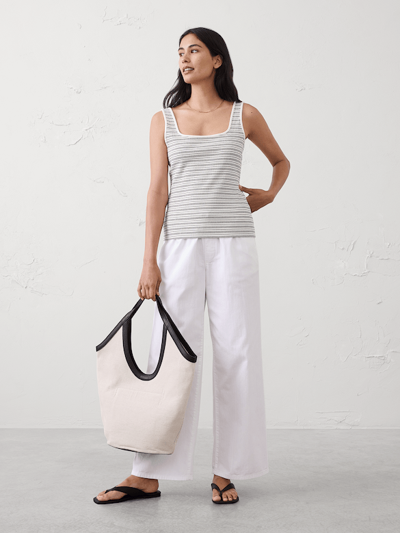 Variegated Ribbed Tank