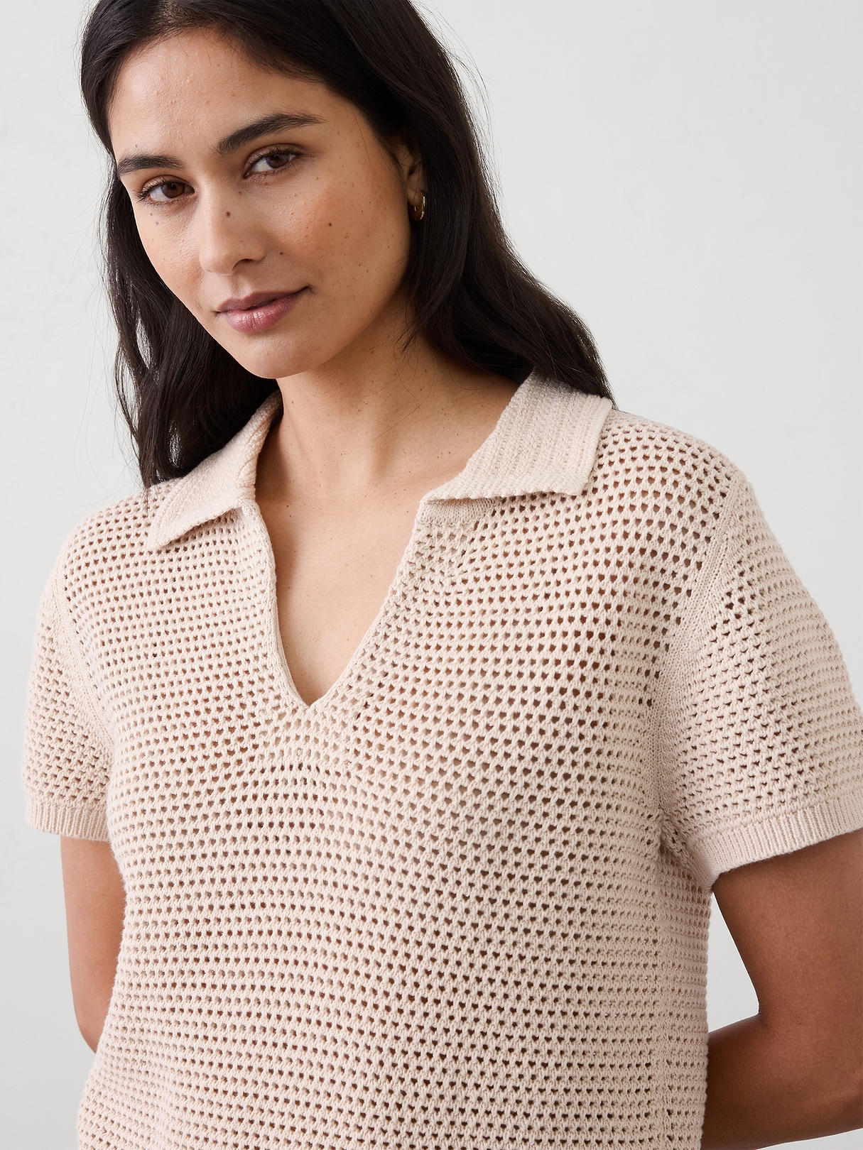 Textured Sweater Polo | Banana Republic Factory