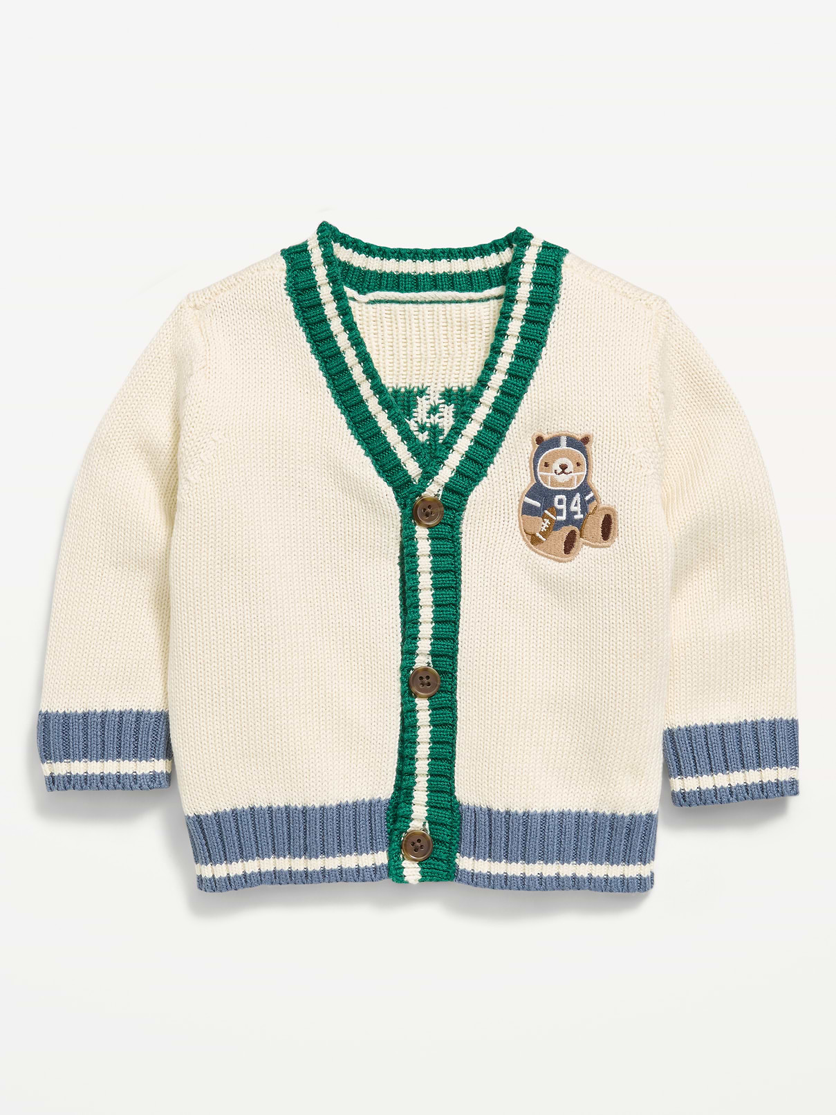 Image number 1 showing, SoSoft Embroidered Cardigan Sweater for Baby