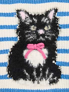 Image number 2 showing, SoSoft Long-Sleeve Graphic Sweater for Toddler Girls