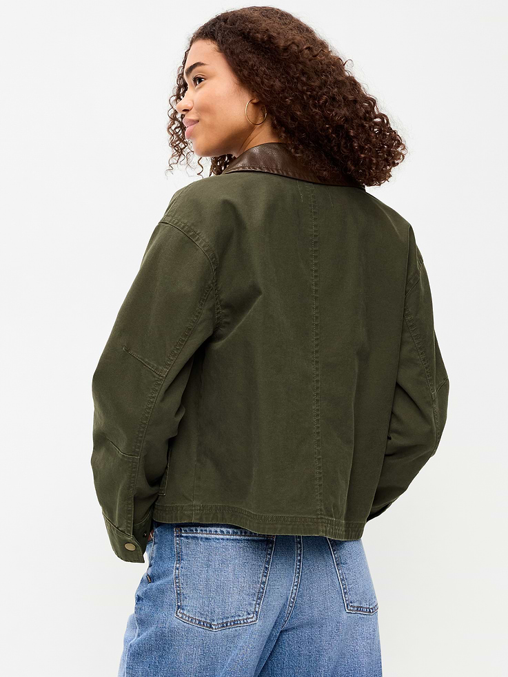 Image number 2 showing, Cropped Barn Jacket