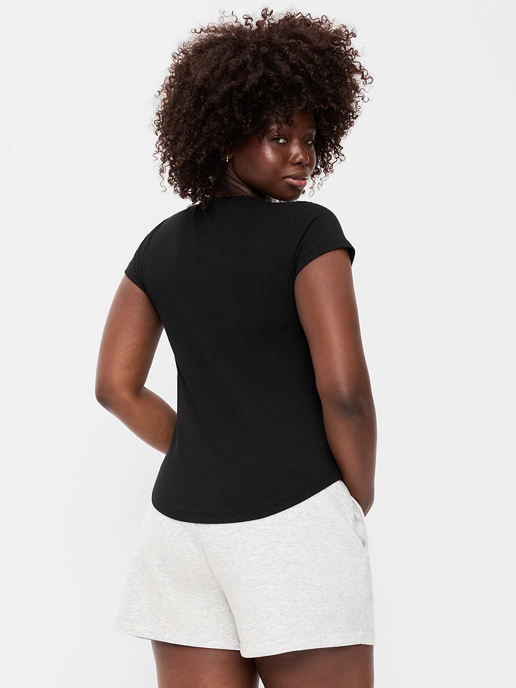 Image number 6 showing, CloudLite Crew-Neck Ribbed T-Shirt
