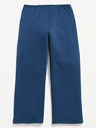 L'image numéro 2 présente Pantalon en coton ouaté à taille haute et jambe jambe à imprimé pour fille