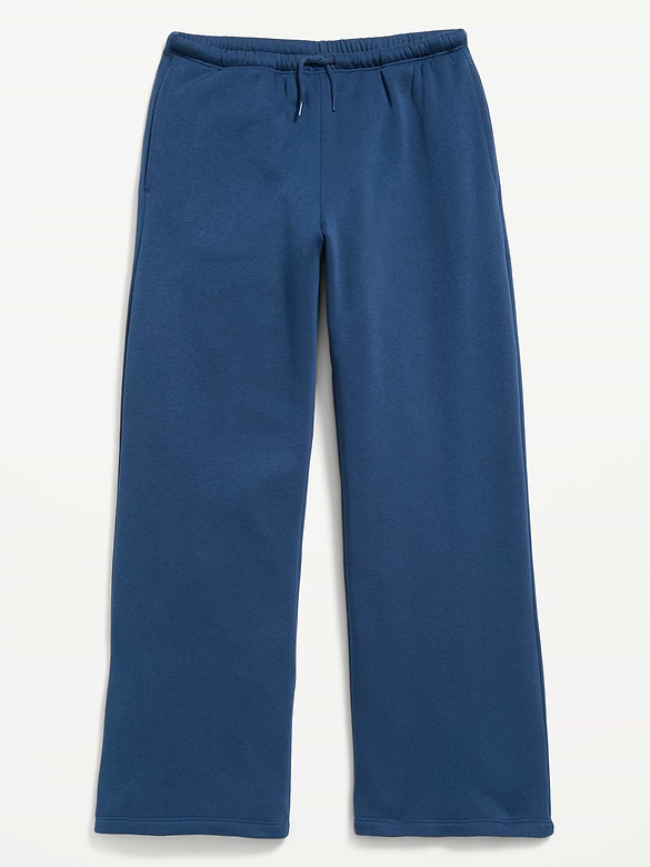 High-Waisted Graphic Wide-Leg Sweatpants for Girls