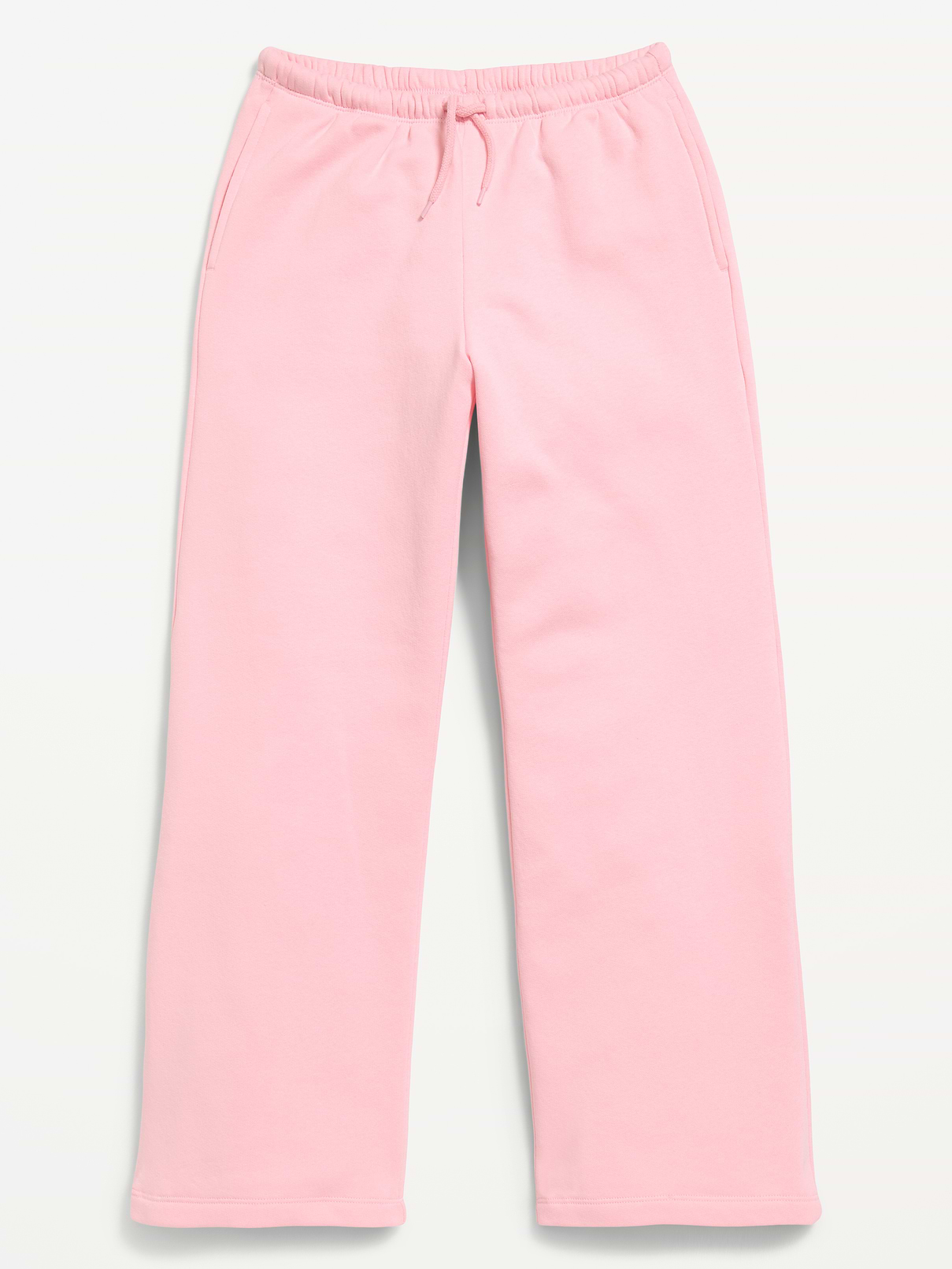 L'image numéro 1 présente Pantalon en coton ouaté à taille haute et jambe jambe à imprimé pour fille