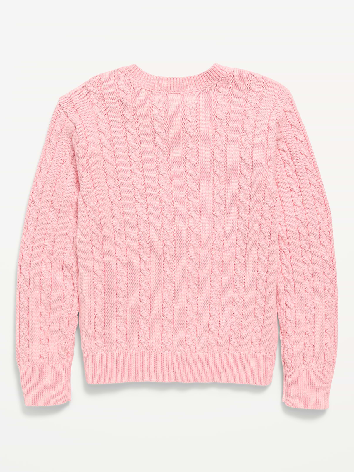 Image number 2 showing, Cable-Knit Cardigan Sweater for Girls