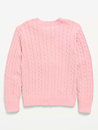 Image number 2 showing, Cable-Knit Cardigan Sweater for Girls