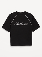 Image number 1 showing, Oversized Short-Sleeve Graphic T-Shirt for Girls