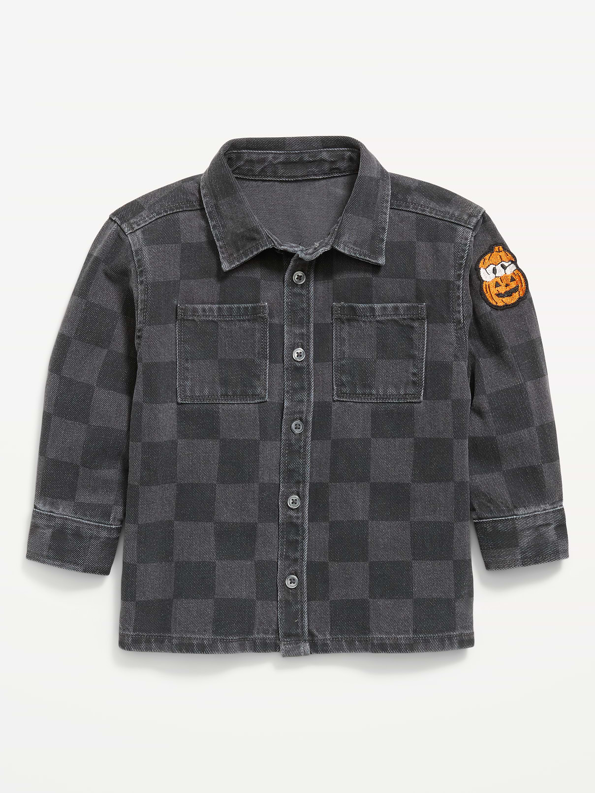 Image number 1 showing, Long-Sleeve Pocket Shirt for Toddler Boys