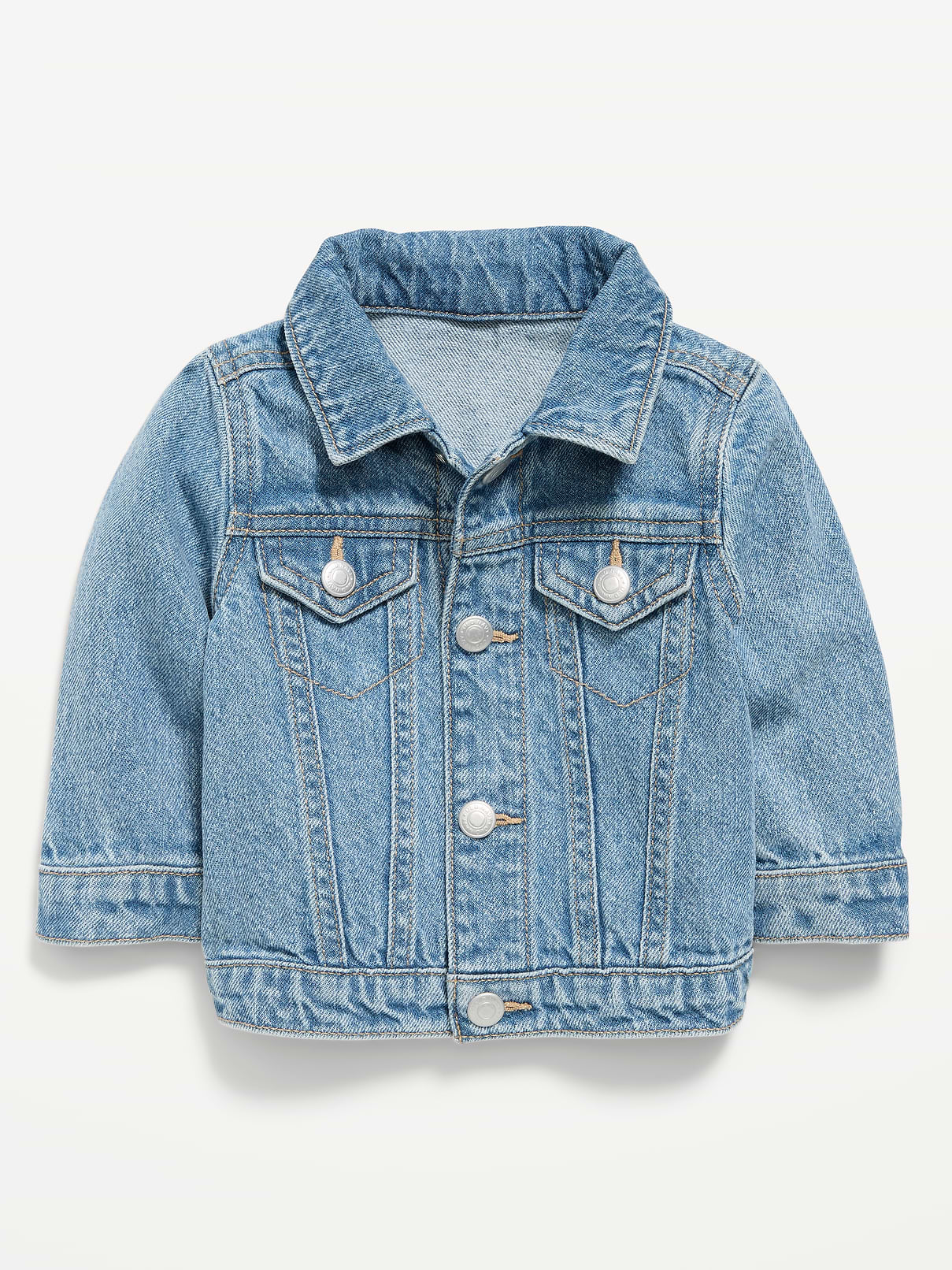 Image number 1 showing, Unisex Trucker Jean Jacket for Baby