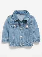 Image number 1 showing, Unisex Trucker Jean Jacket for Baby