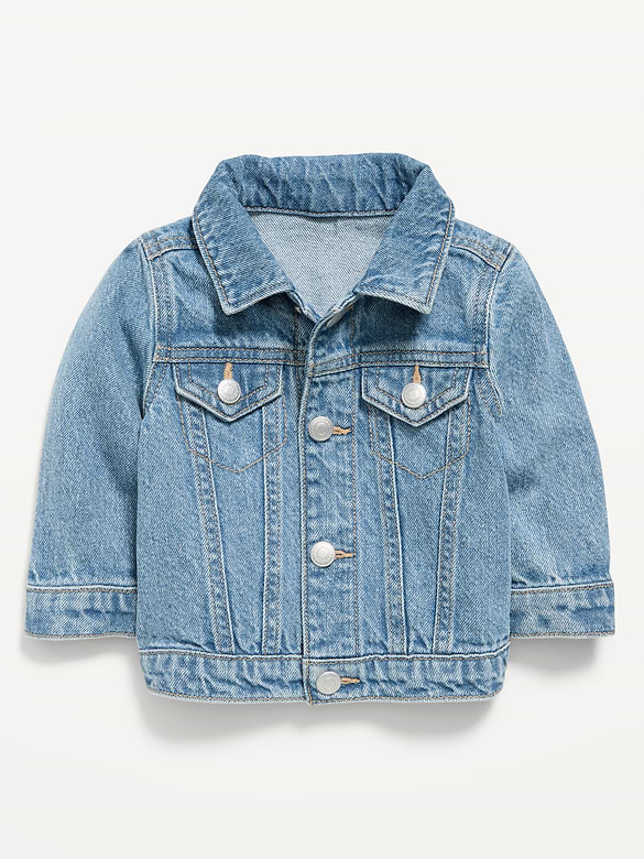 Unisex Trucker Jean Jacket for Baby