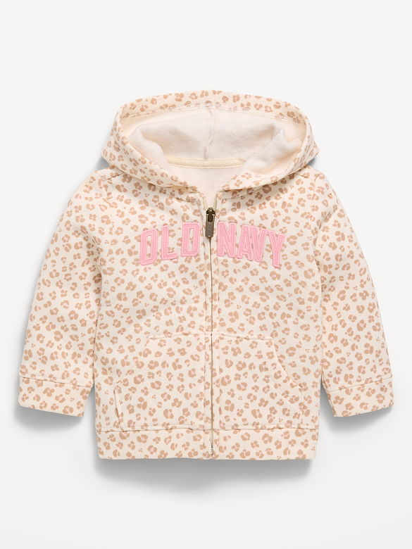 Logo Graphic Zip Hoodie for Baby
