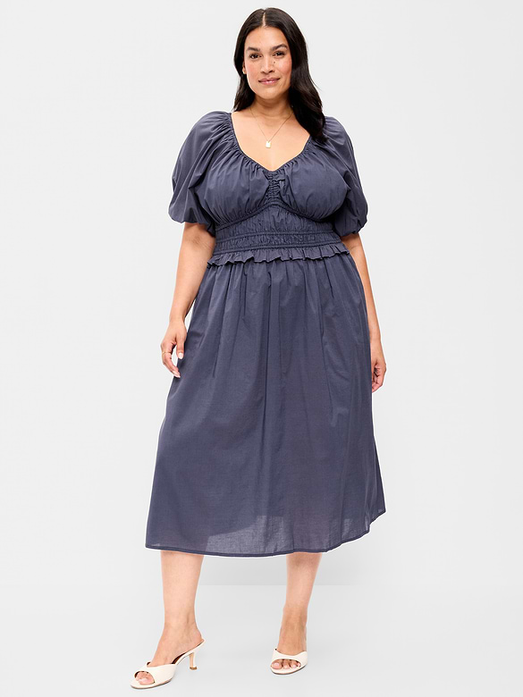 Fit & Flare Prairie Midi Dress