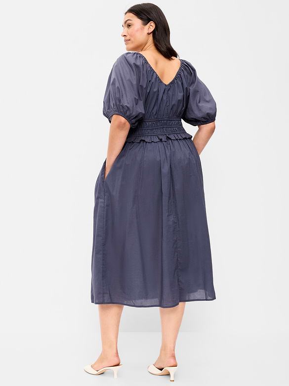 Fit & Flare Prairie Midi Dress
