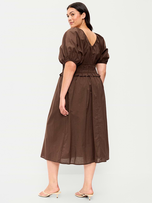 Fit & Flare Prairie Midi Dress