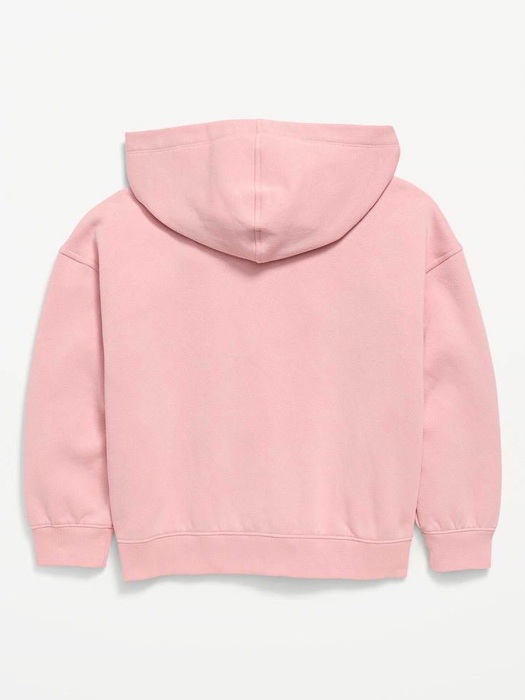 Image 2 of 2, Oversized Pullover Hoodie for Girls