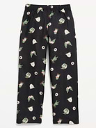 Image number 2 showing, Printed Flannel Pajama Pants for Boys