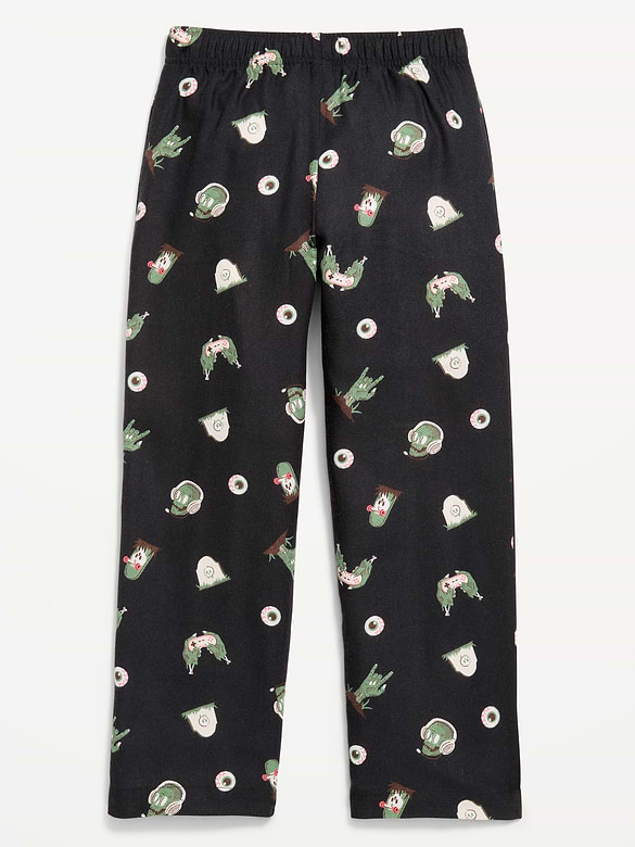 Printed Flannel Pajama Pants for Boys