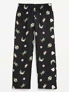 Image number 1 showing, Printed Flannel Pajama Pants for Boys