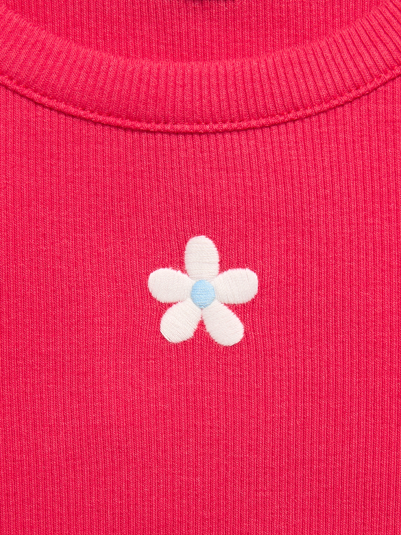 Short-Sleeve Ringer Graphic T-Shirt for Toddler Girls