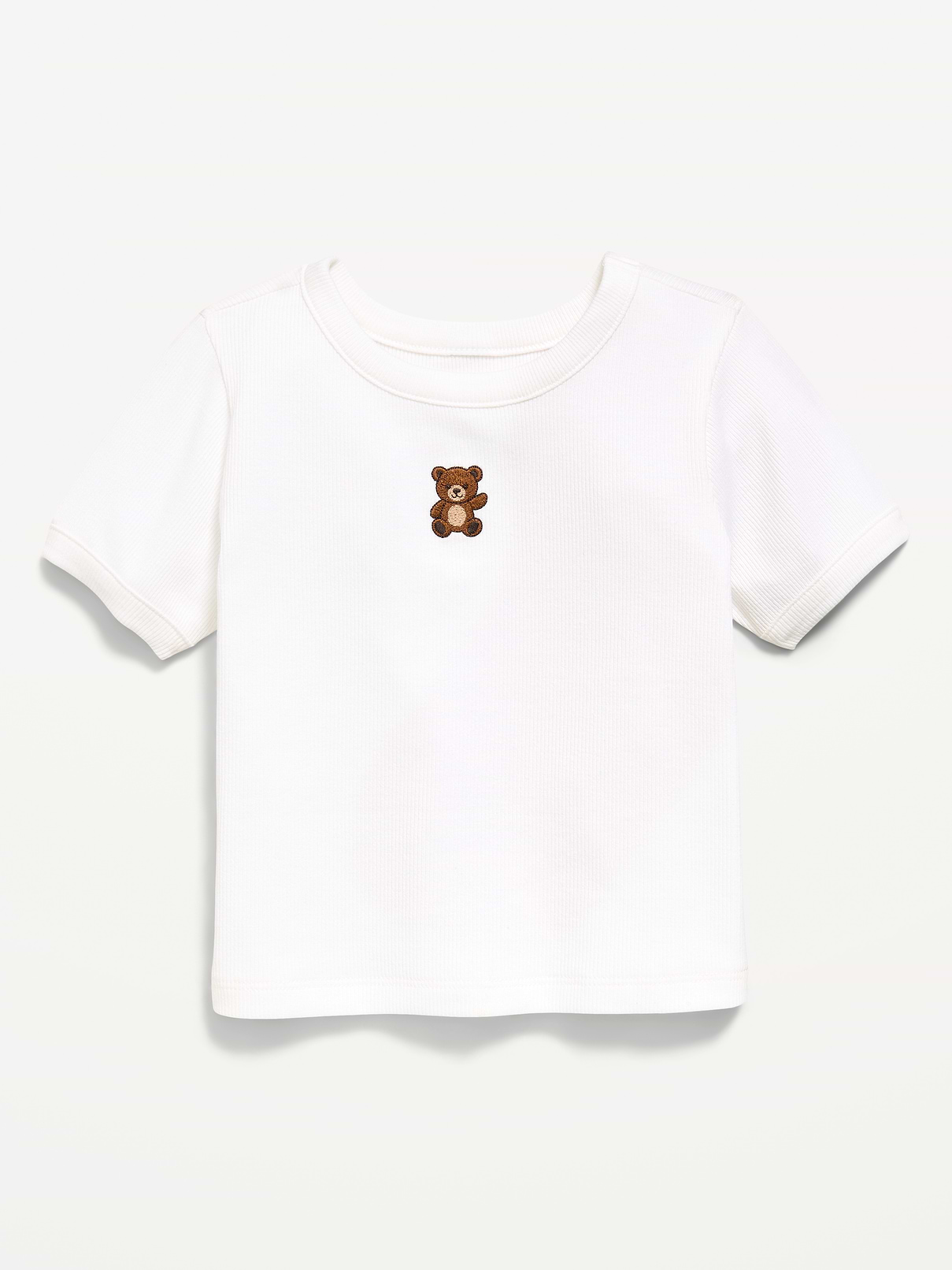 Image number 1 showing, Short-Sleeve Ringer Graphic T-Shirt for Toddler Girls