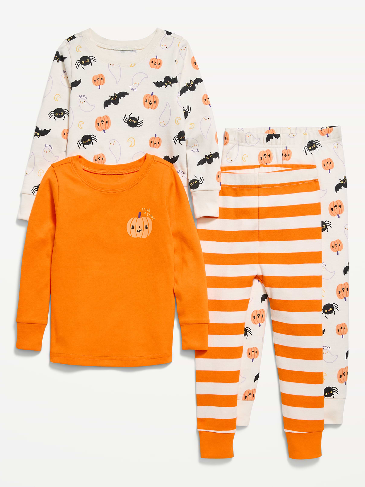 L'image numéro 1 présente Pyjama 4 pièces ajusté à motif pour tout-petit et bébé