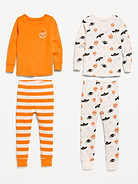 L'image numéro 2 présente Pyjama 4 pièces ajusté à motif pour tout-petit et bébé