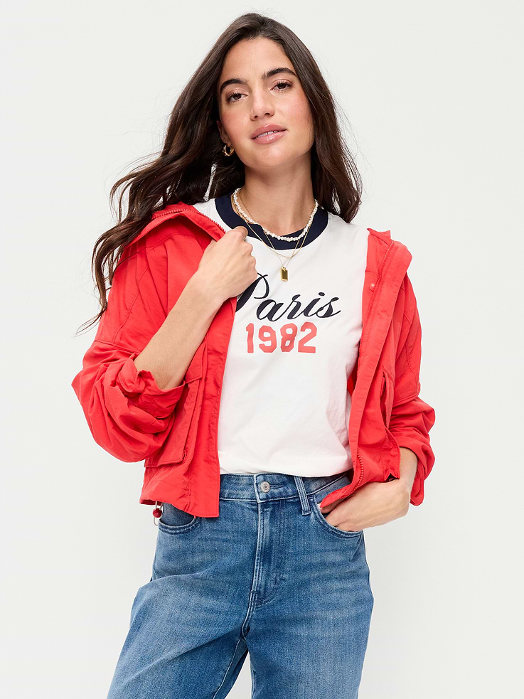 Image number 1 showing, Full-Zip Windbreaker