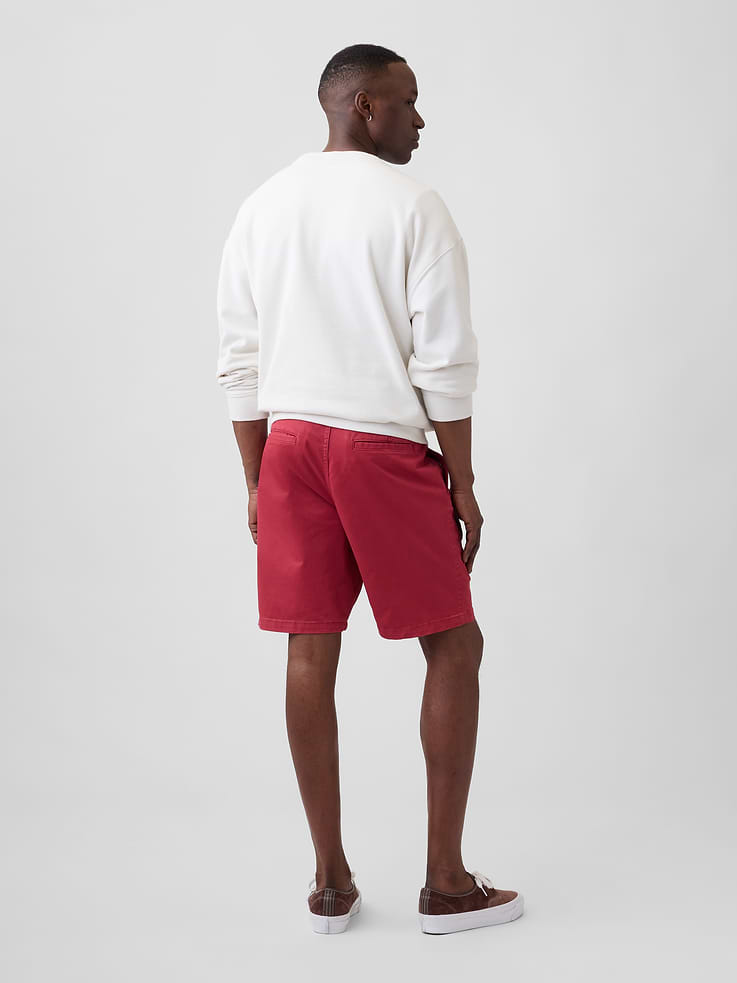 Image number 2 showing, 9" Essential Khaki Shorts