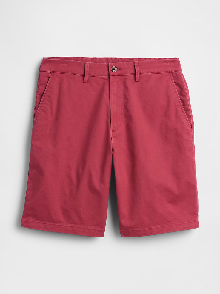 Image number 6 showing, 9" Essential Khaki Shorts