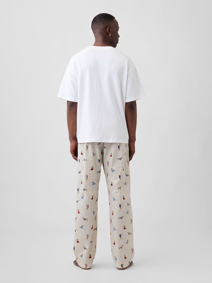 Image number 2 showing, Relaxed Poplin PJ Pants