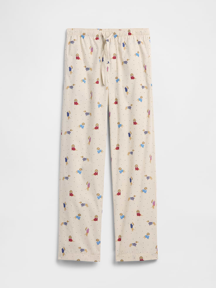 Image number 4 showing, Relaxed Poplin PJ Pants