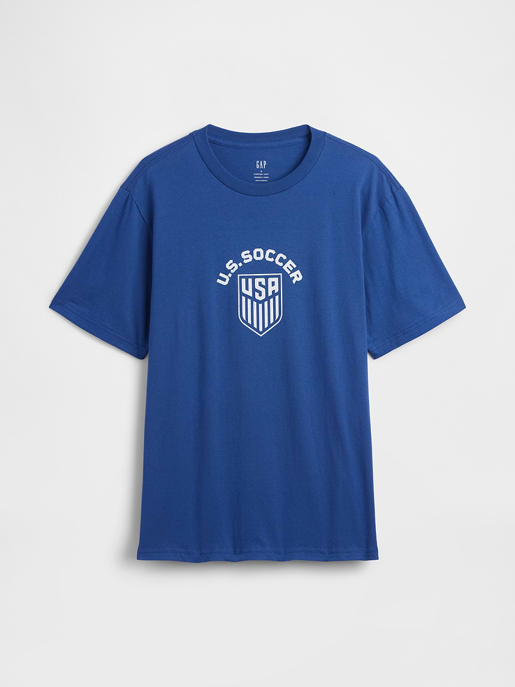 Image number 1 showing, U.S. Soccer Everyday Soft Relaxed Graphic T-Shirt