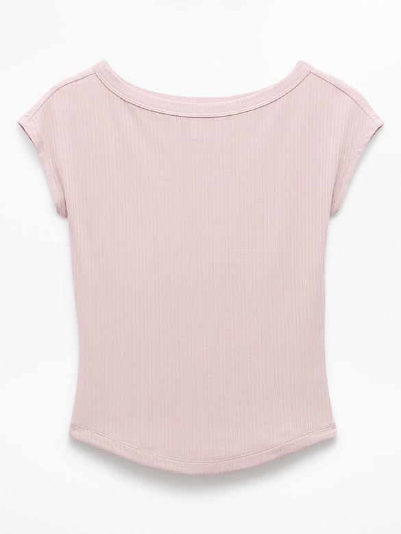 Perfect Rib Boatneck Tee