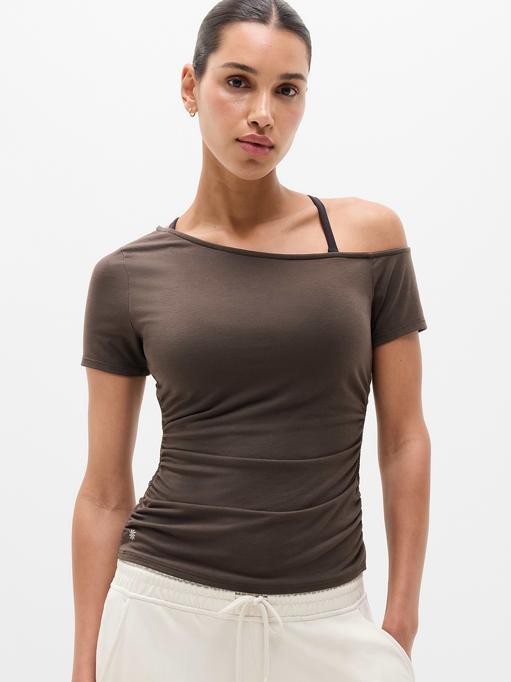 Image number 1 showing, Move With Ease One Shoulder Tee