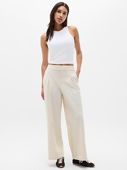 Pinnacle High Rise Trouser — Bone by Athleta