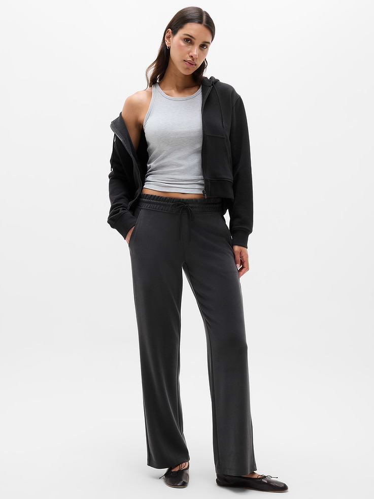 Image number 1 showing, Seasoft Mid Rise Straight Pant