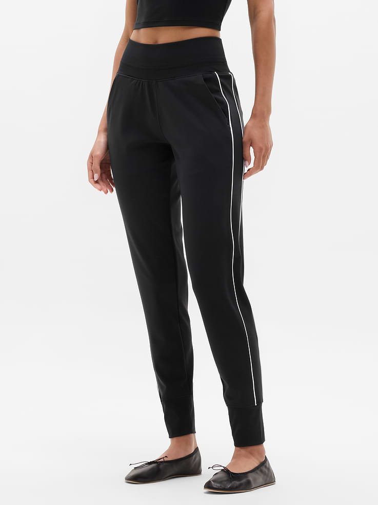 Image number 2 showing, Venice High Rise Track Stripe Jogger
