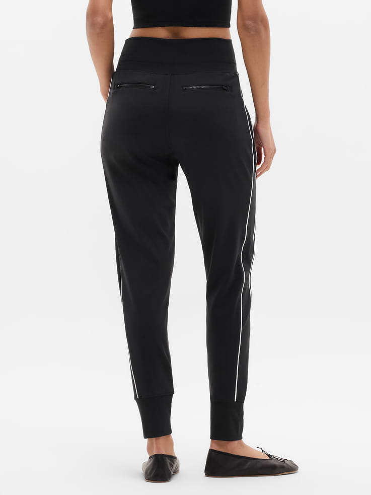 Image number 3 showing, Venice High Rise Track Stripe Jogger