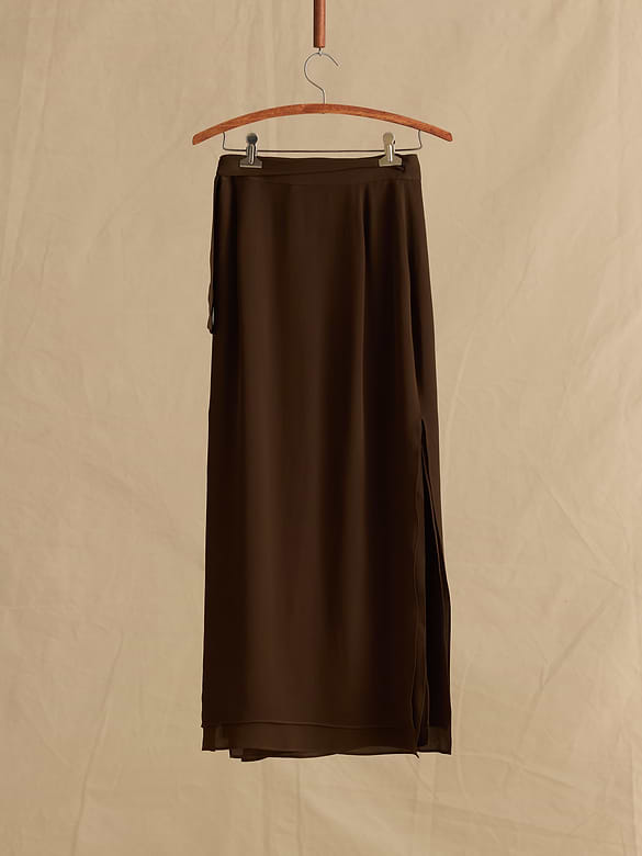 Archive Silk Wrap Skirt Women's Size 6