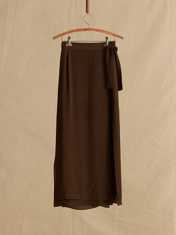 Archive Silk Wrap Skirt Women's Size 6
